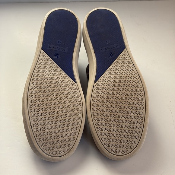 Rothy’s leopard animal print hi top sneaker chelsea boot wild cat slip on - Picture 5 of 16